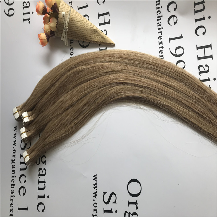 customized 18# mini virgin  human tape in hair extension in china A13